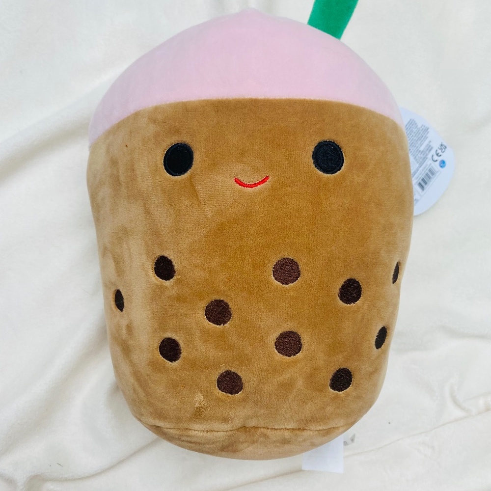 Kellytoy Squishmallow 8 inch Plush | Bernice The Boba Tea
